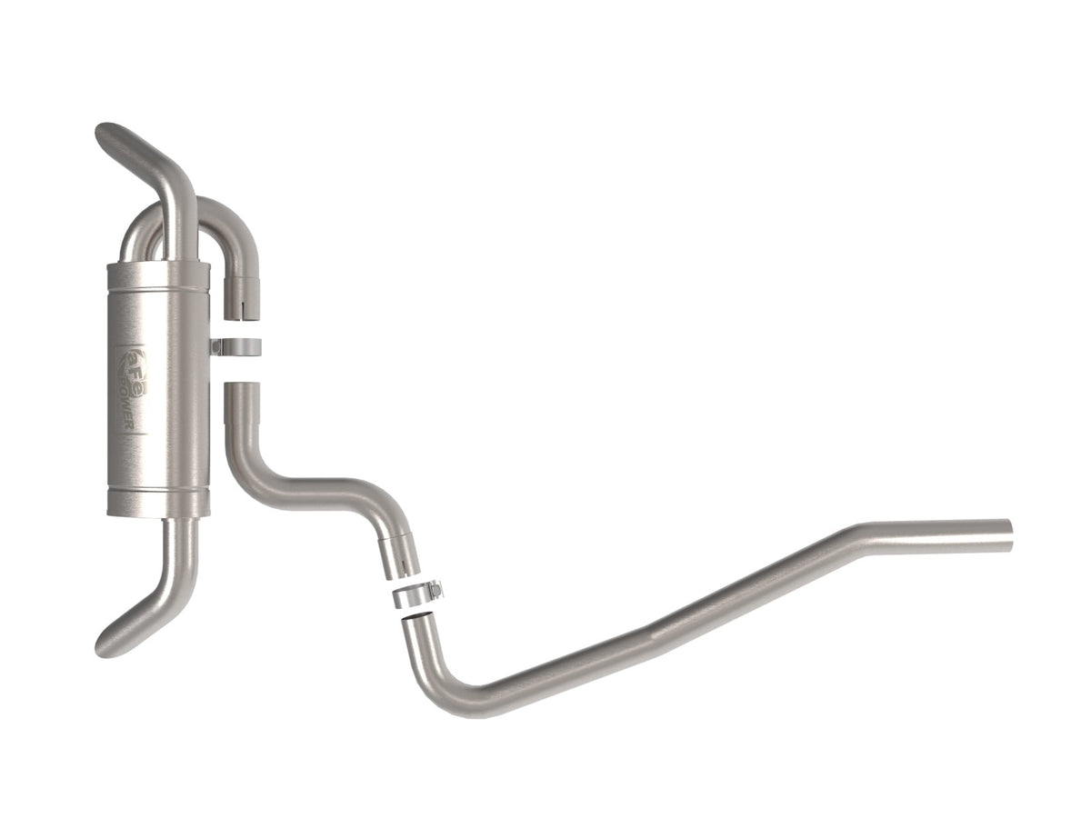 aFe MACH Force-Xp 2-1/2 IN 304 Stainless Steel Cat-Back Hi-Tuck Exhaust System - Volkswagen Tiguan 2018-2023