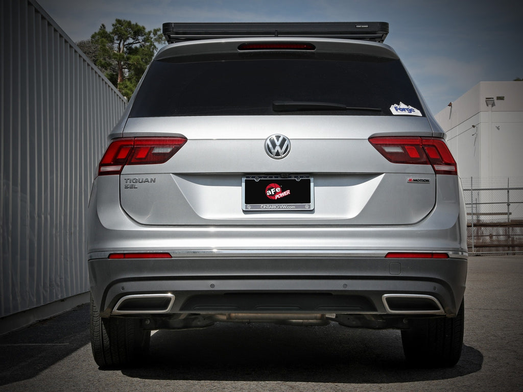 aFe MACH Force-Xp 2-1/2 IN 304 Stainless Steel Cat-Back Hi-Tuck Exhaust System - Volkswagen Tiguan 2018-2023