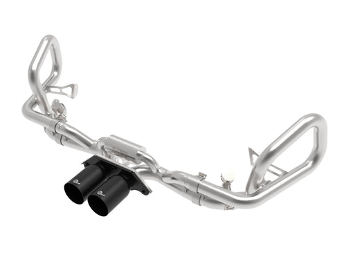 aFe MACH Force-Xp 2-1/2 IN to 2 IN 304 Stainless Steel Cat-Back Exhaust System - Porsche 911 GT3 (991) 2014-2016
