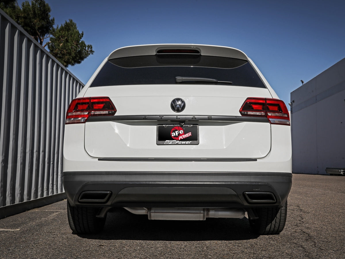 aFe MACH Force-Xp 3 IN to 2-1/2 IN 304 Stainless Steel Cat-Back Hi-Tuck Exhaust System - Volkswagen Atlas 2018-2026