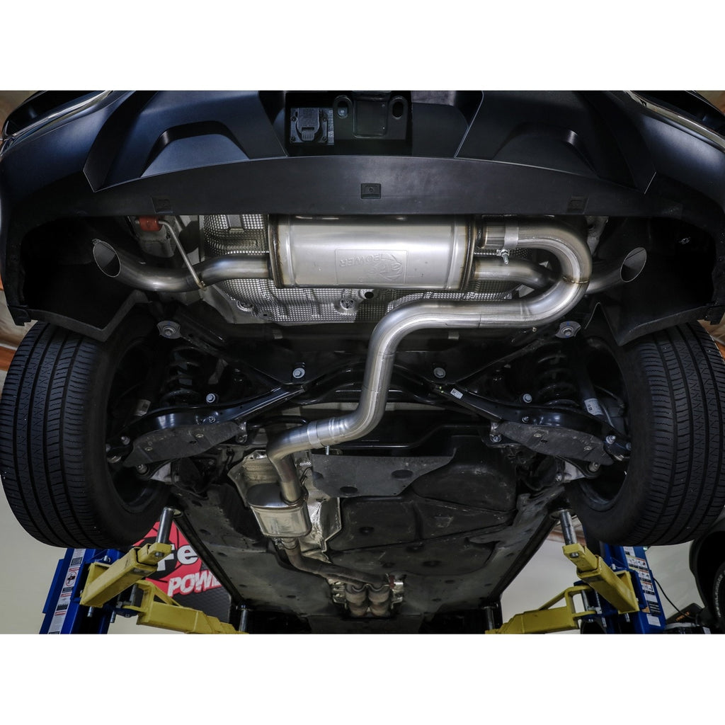 aFe MACH Force-Xp 3 IN to 2-1/2 IN 304 Stainless Steel Cat-Back Hi-Tuck Exhaust System - Volkswagen Atlas Cross Sport 2020-2026