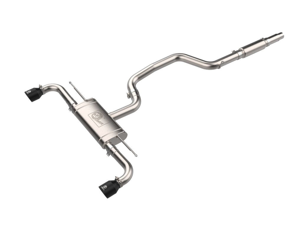 aFe MACH Force-Xp 3 IN to 2-1/2 IN 304 Stainless Steel Cat-Back Exhaust System - Volkswagen GTI (MKVIII) 2022-2026