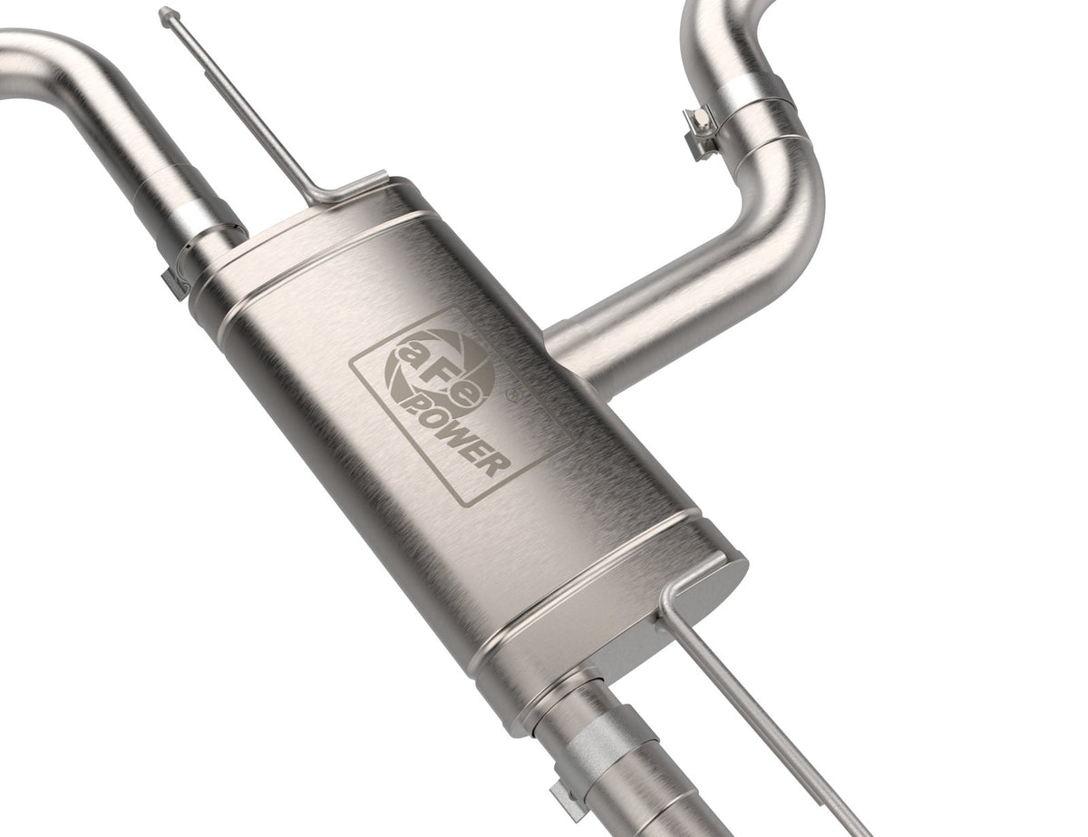 aFe MACH Force-Xp 3 IN to 2-1/2 IN 304 Stainless Steel Cat-Back Exhaust System - Volkswagen GTI (MKVIII) 2022-2026