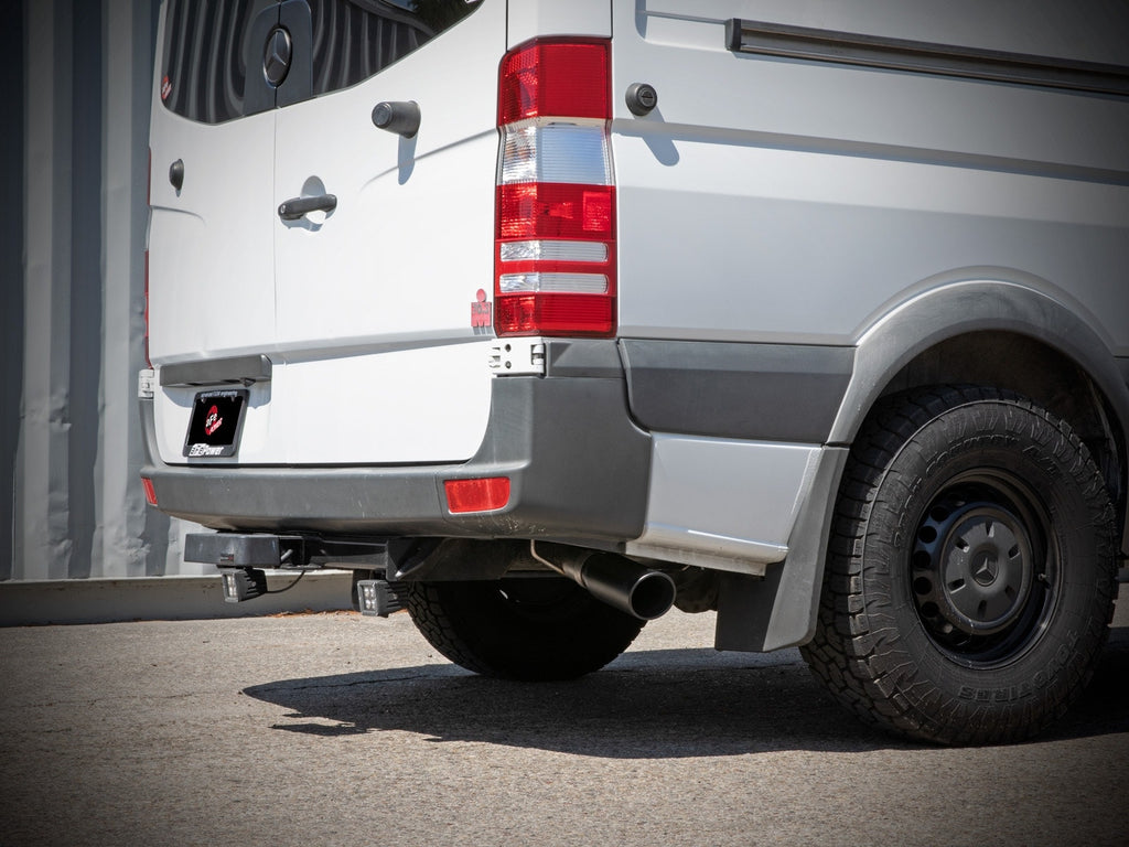 aFe Vulcan Series 3 IN 304 Stainless Steel DPF-Back Exhaust System w/ Black Tip - Mercedes-Benz Sprinter 2500/3500 2010-2026 L4/V6 (td)