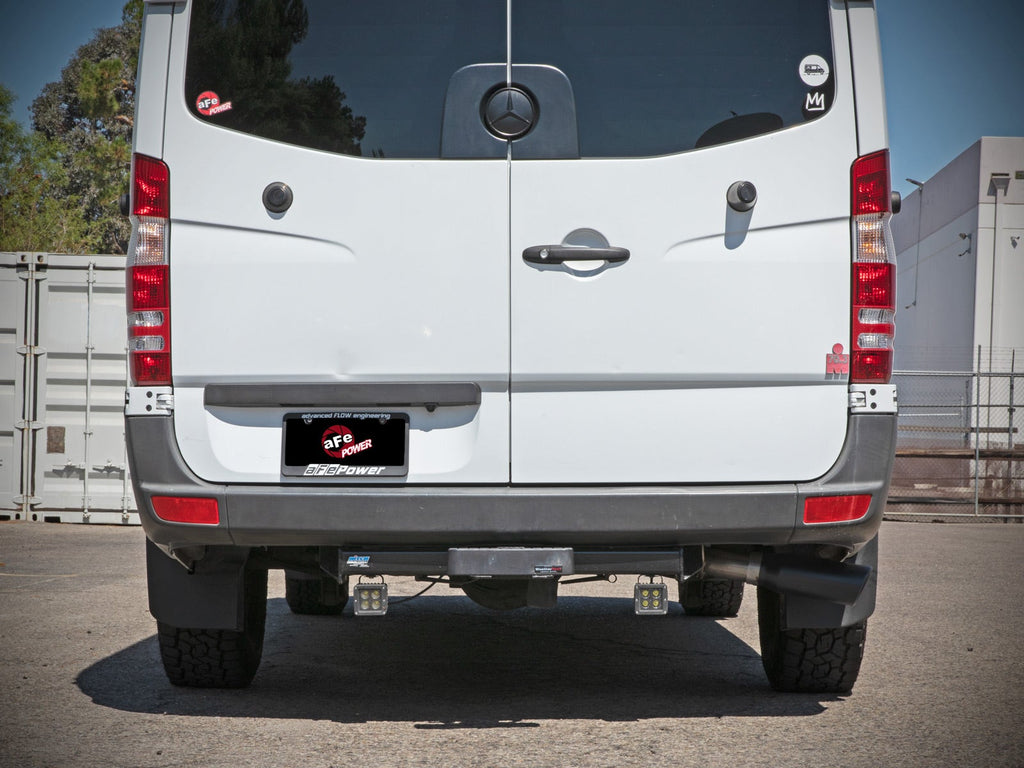 aFe Vulcan Series 3 IN 304 Stainless Steel DPF-Back Exhaust System w/ Black Tip - Mercedes-Benz Sprinter 2500/3500 2010-2026 L4/V6 (td)