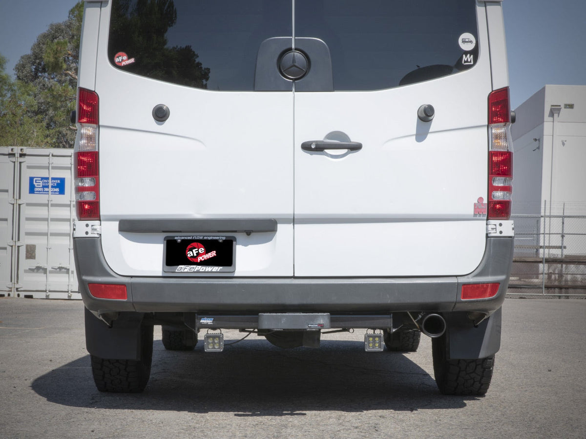 aFe Vulcan Series 3 IN 304 Stainless Steel DPF-Back Exhaust System w/ Black Tip - Mercedes-Benz Sprinter 2500/3500 2010-2026 L4/V6 (td)