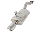 aFe Takeda 2-1/2 IN 304 Stainless Steel Axle-Back Exhaust System - Honda Civic 2012-2015