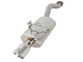 aFe Takeda 2-1/2 IN 304 Stainless Steel Axle-Back Exhaust System - Honda Civic 2012-2015