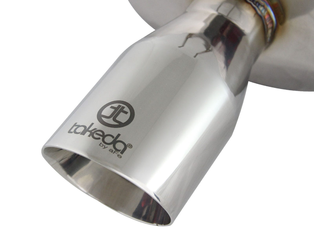 aFe Takeda 2-1/2 IN 304 Stainless Steel Axle-Back Exhaust System - Honda Civic 2012-2015