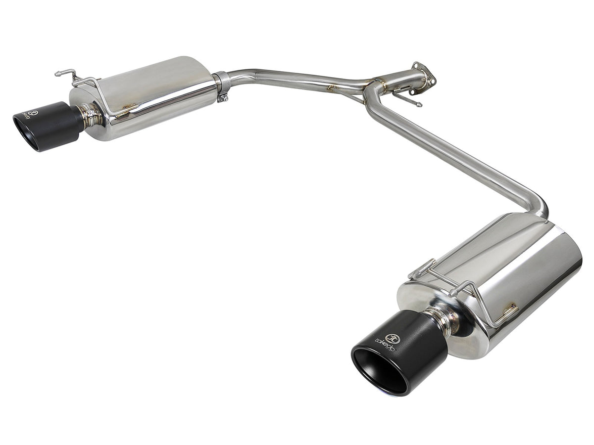 aFe Takeda 2-1/4 IN to 1-3/4 IN 304 Stainless Steel Axle-Back Exhaust System - Honda Accord Sport 2013-2017