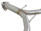aFe Takeda 2-1/4 IN to 1-3/4 IN 304 Stainless Steel Axle-Back Exhaust System - Honda Accord Sport 2013-2017
