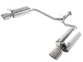 aFe Takeda 2-1/4 IN to 1-3/4 IN 304 Stainless Steel Axle-Back Exhaust System - Honda Accord (Coupe) 2013-2017