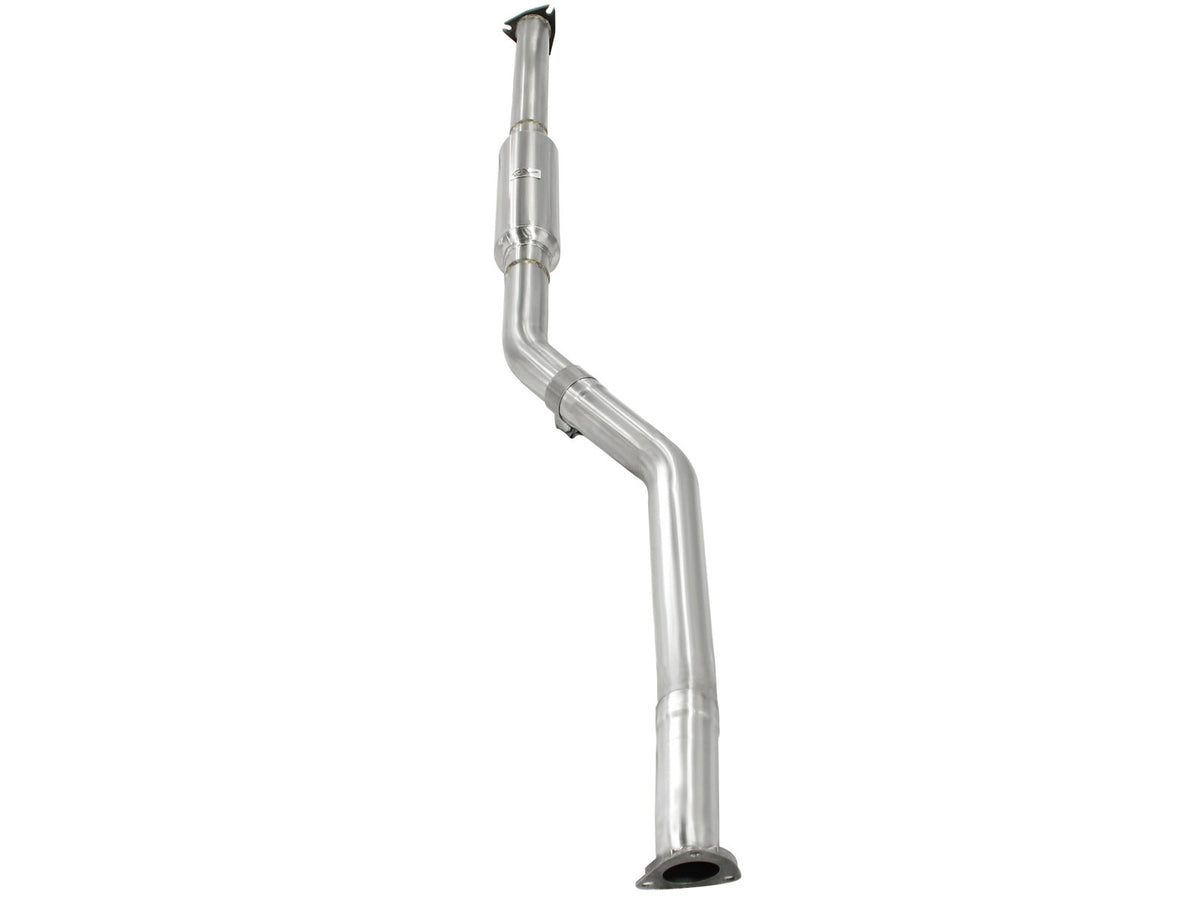 aFe Takeda 2-1/2 IN 304 Stainless Steel Mid-Pipe - Honda Accord (Coupe) 2013-2017