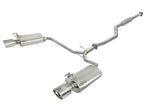 aFe Takeda 2-1/2 IN to 1-3/4 IN 304 Stainless Steel Cat-Back Exhaust System - Honda Accord (Coupe) 2013-2017