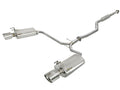 aFe Takeda 2-1/2 IN to 1-3/4 IN 304 Stainless Steel Cat-Back Exhaust System - Honda Accord (Coupe) 2013-2017