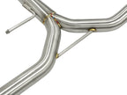 aFe Takeda 2-1/2 IN to 1-3/4 IN 304 Stainless Steel Cat-Back Exhaust System - Honda Accord (Coupe) 2013-2017