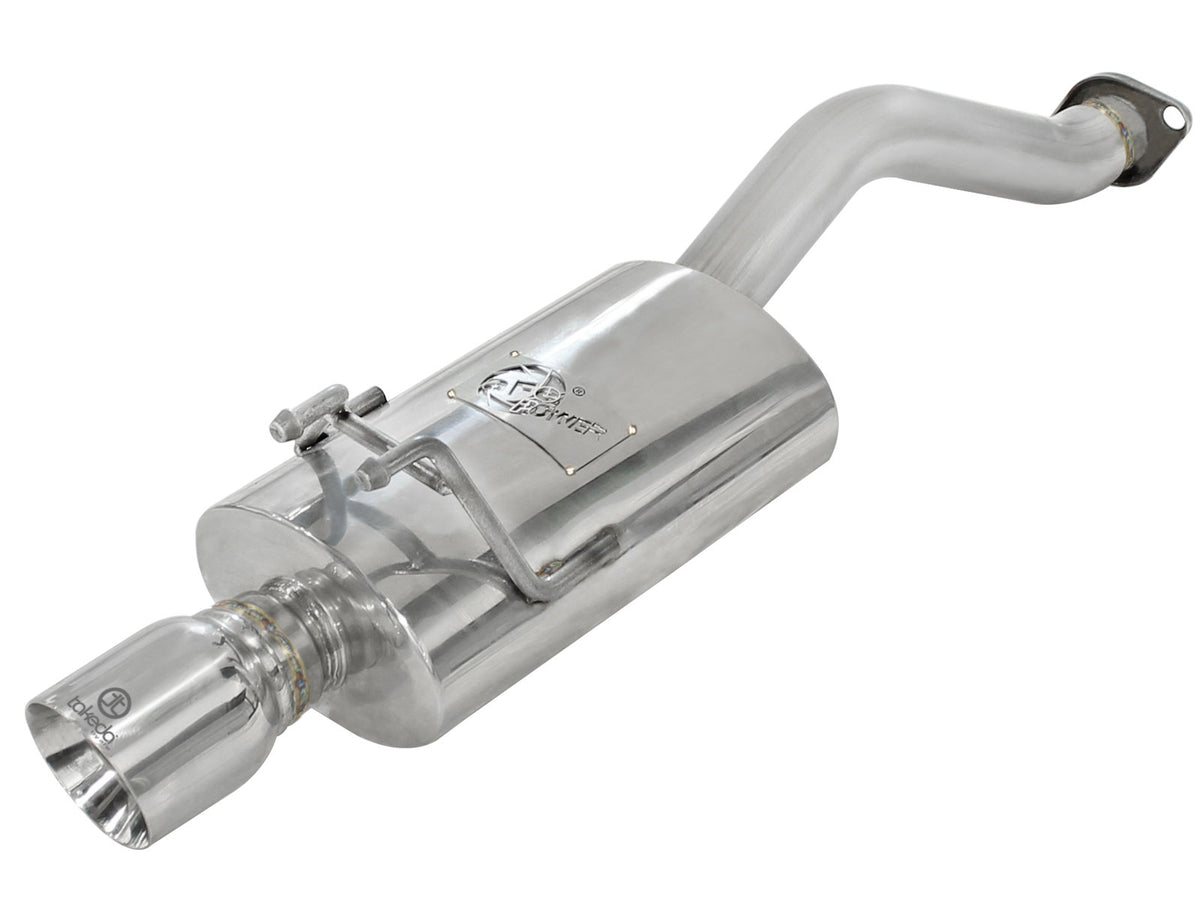 aFe Takeda 2-1/2 IN 304 Stainless Steel Axle-Back Exhaust System - Honda Civic 2006-2011