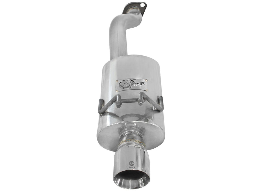 aFe Takeda 2-1/2 IN 304 Stainless Steel Axle-Back Exhaust System - Honda Civic 2006-2011