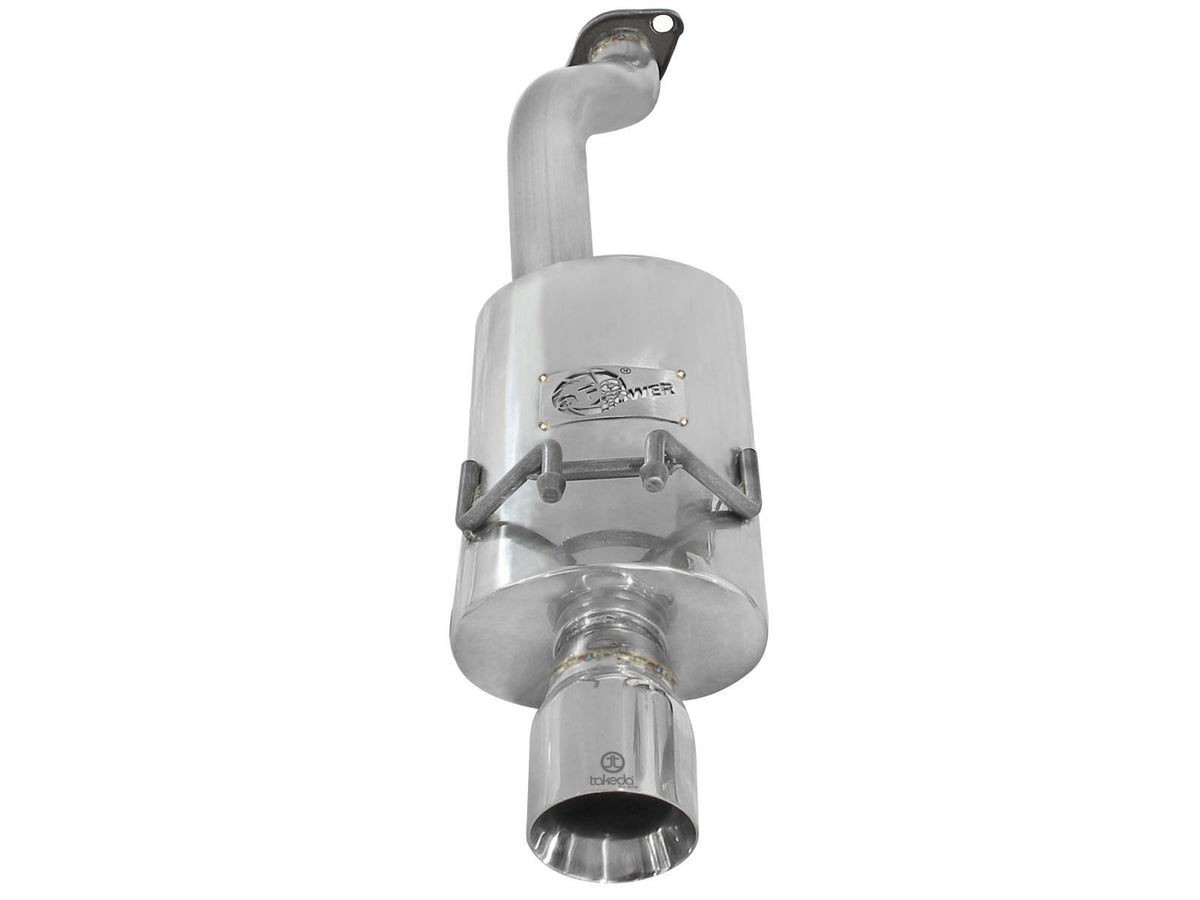 aFe Takeda 2-1/2 IN 304 Stainless Steel Axle-Back Exhaust System - Honda Civic 2006-2011