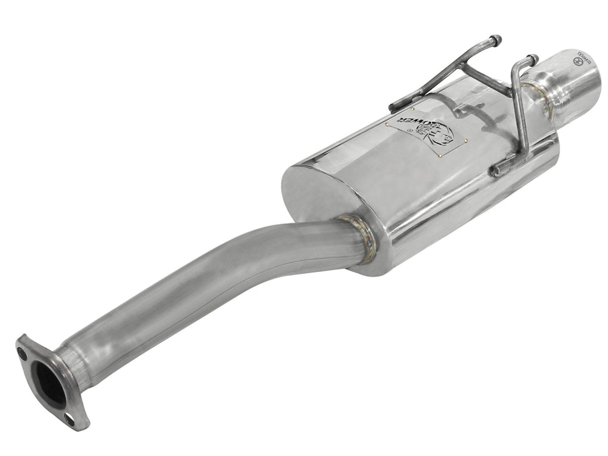 aFe Takeda 2-1/2 IN 304 Stainless Steel Axle-Back Exhaust System - Honda Civic 2006-2011