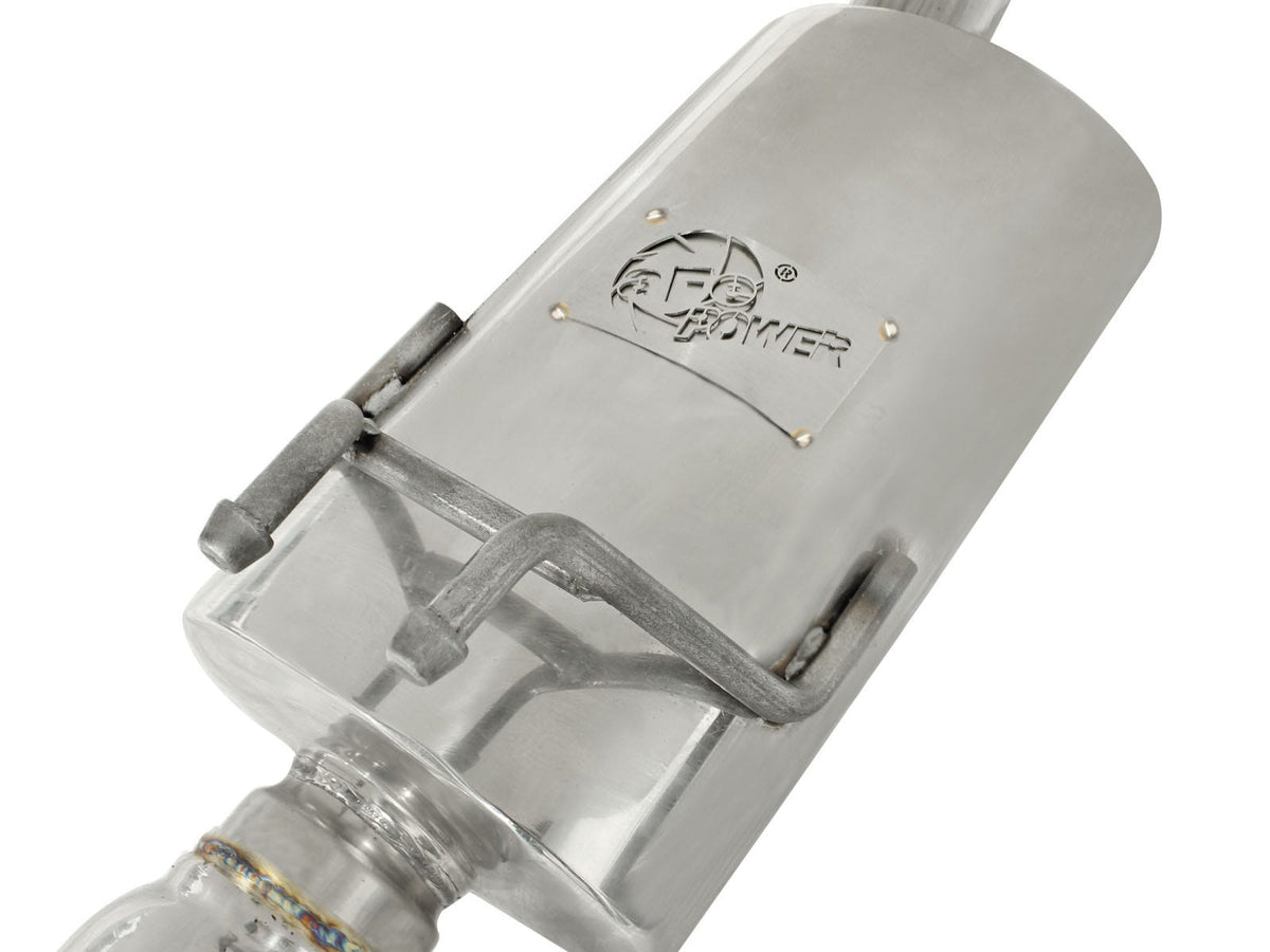 aFe Takeda 2-1/2 IN 304 Stainless Steel Axle-Back Exhaust System - Honda Civic 2006-2011