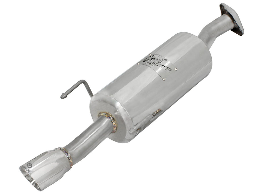 aFe Takeda 2 IN 304 Stainless Steel Axle-Back Exhaust System - Honda Fit 2007-2008