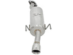 aFe Takeda 2 IN 304 Stainless Steel Axle-Back Exhaust System - Honda Fit 2007-2008
