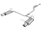 aFe Takeda 2-1/4 IN to 2 IN 304 Stainless Steel Cat-Back Exhaust System - Honda Accord (Coupe) 2008-2012