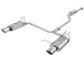 aFe Takeda 2-1/4 IN to 2 IN 304 Stainless Steel Cat-Back Exhaust System - Honda Accord (Coupe) 2008-2012