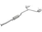 aFe Takeda 2-1/4 IN to 2 IN 304 Stainless Steel Cat-Back Exhaust System - Honda Accord (Coupe) 2008-2012