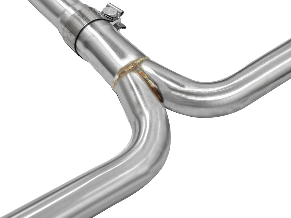 aFe Takeda 2-1/4 IN to 2 IN 304 Stainless Steel Cat-Back Exhaust System - Honda Accord (Coupe) 2008-2012