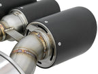 aFe Takeda 3 IN 304 Stainless Steel Cat-Back Exhaust System w/ Tri-Carbon Tips - Honda Civic Type R 2017-2021