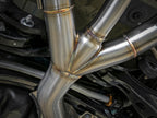 aFe Takeda 3 IN 304 Stainless Steel Cat-Back Exhaust System w/ Tri-Blue Flame Tips - Honda Civic Type R 2017-2021