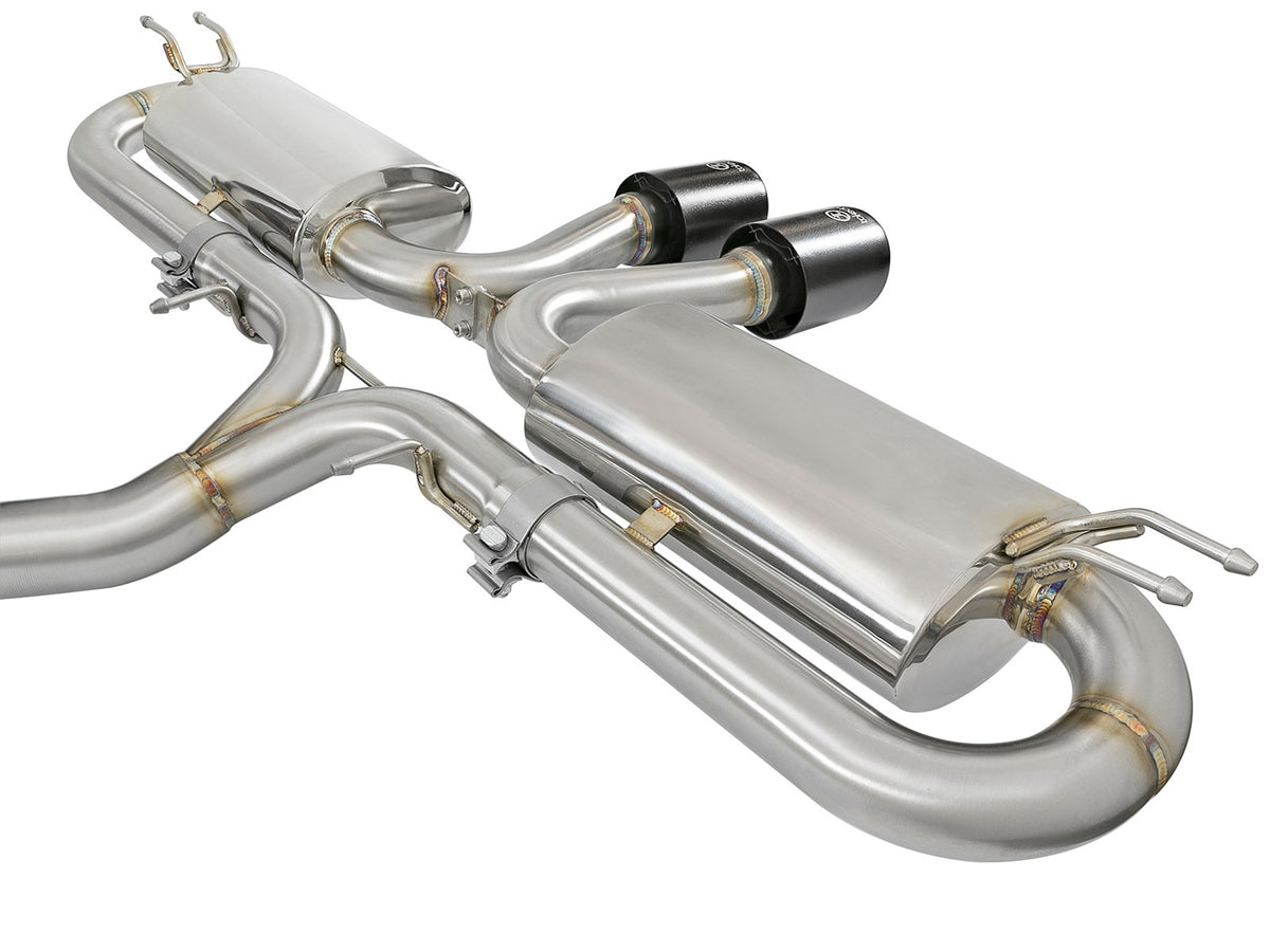 aFe Takeda 3 IN to 2-1/2 IN 304 Stainless Steel Cat-Back Exhaust System - Honda Civic Si 2017-2020