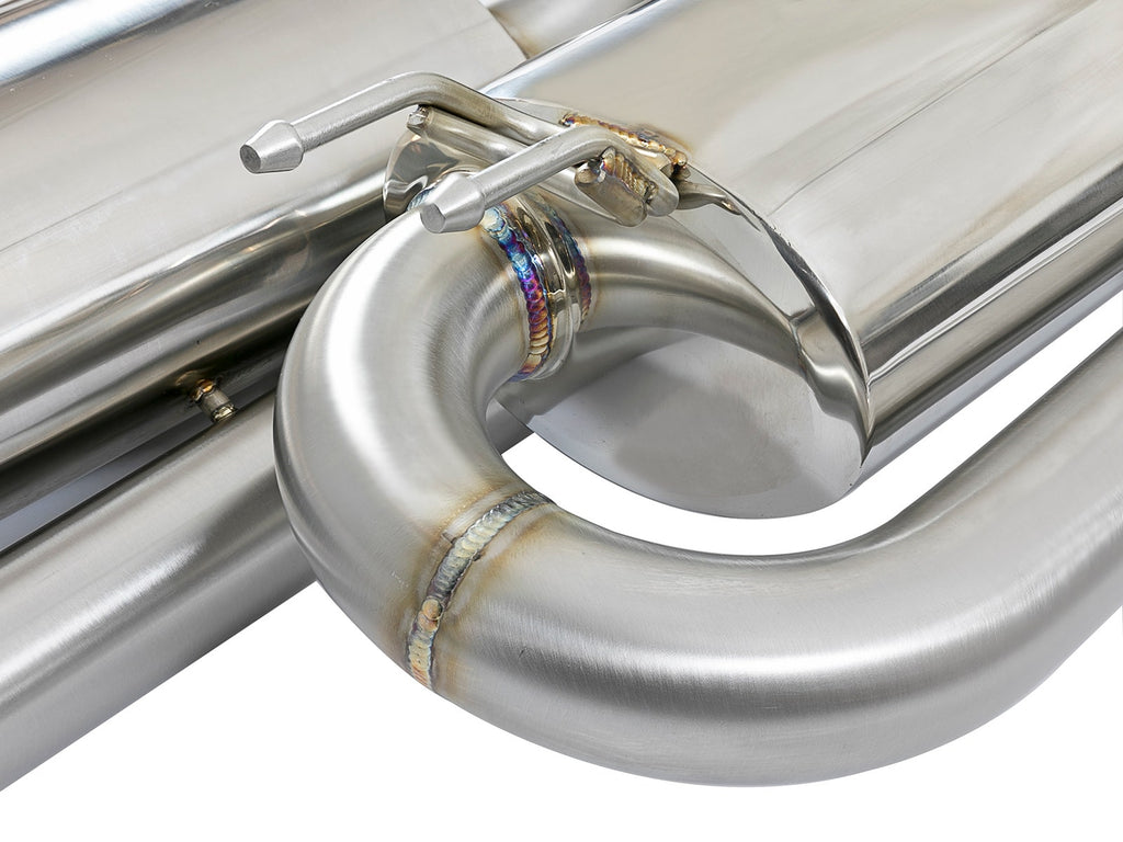 aFe Takeda 3 IN to 2-1/2 IN 304 Stainless Steel Cat-Back Exhaust System - Honda Civic Si 2017-2020