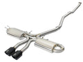 aFe Takeda 3 IN to 2-1/2 IN 304 Stainless Steel Cat-Back Exhaust System - Honda Civic Si 2017-2020