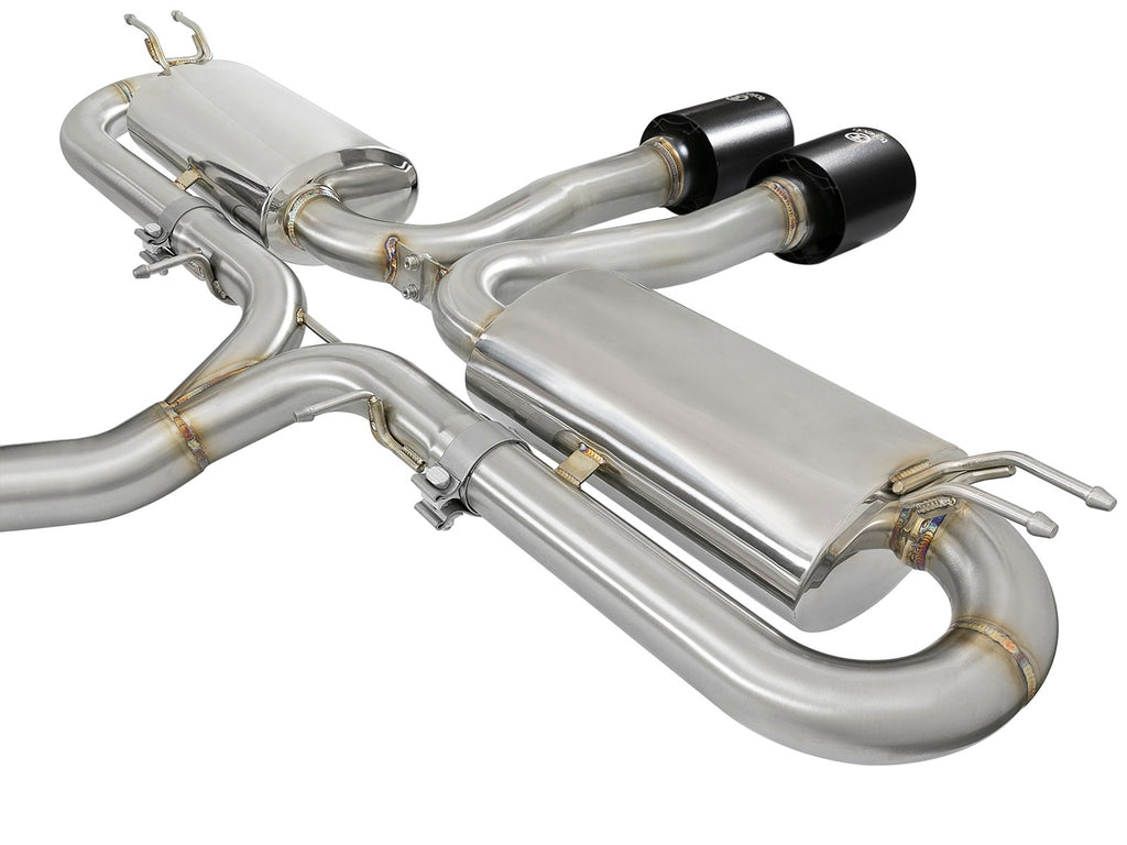 aFe Takeda 3 IN to 2-1/2 IN 304 Stainless Steel Cat-Back Exhaust System - Honda Civic Si 2017-2020