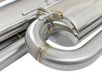 aFe Takeda 3 IN to 2-1/2 IN 304 Stainless Steel Cat-Back Exhaust System - Honda Civic Si 2017-2020