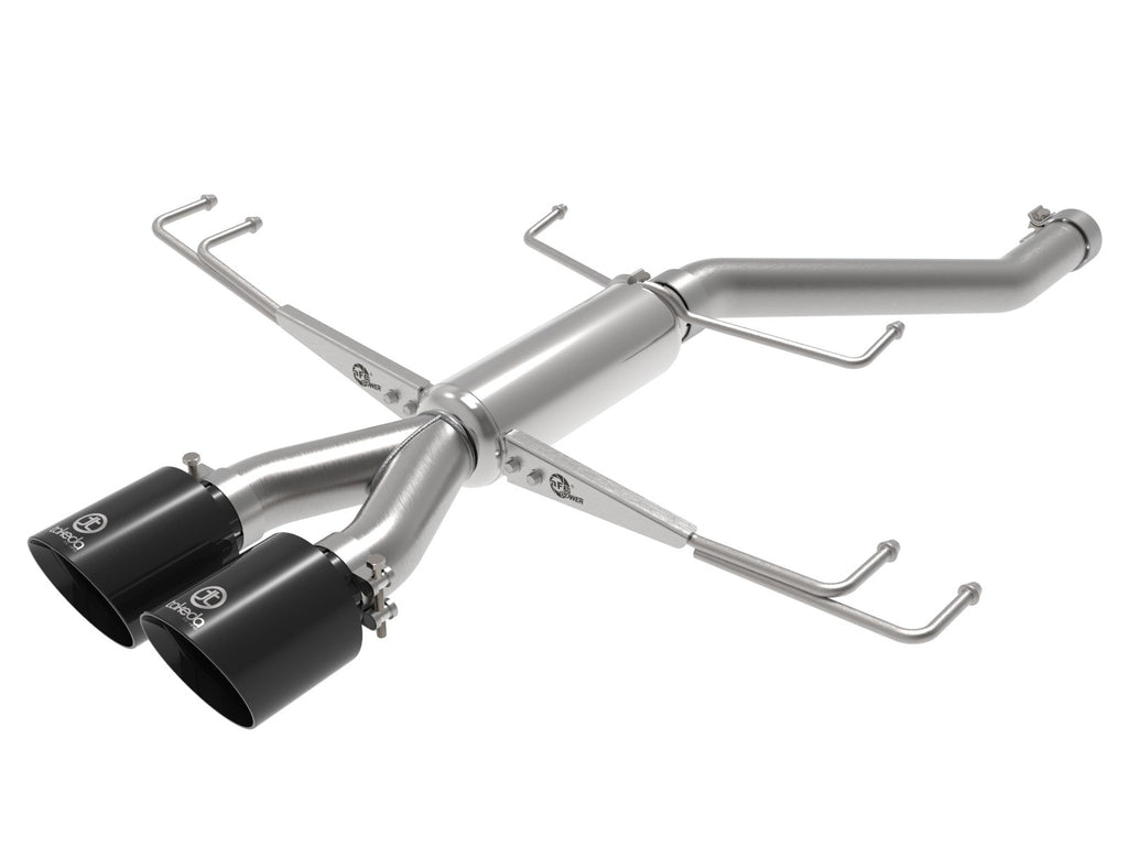 aFe Takeda 2-1/2 IN 304 Stainless Steel Axle-Back Exhaust System - Honda Civic Type R 2017-2021