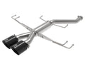 aFe Takeda 2-1/2 IN 304 Stainless Steel Axle-Back Exhaust System - Honda Civic Type R 2017-2021