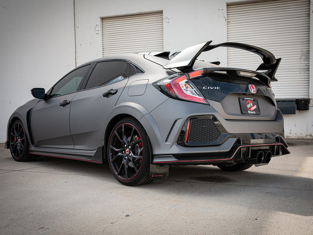 aFe Takeda 2-1/2 IN 304 Stainless Steel Axle-Back Exhaust System - Honda Civic Type R 2017-2021