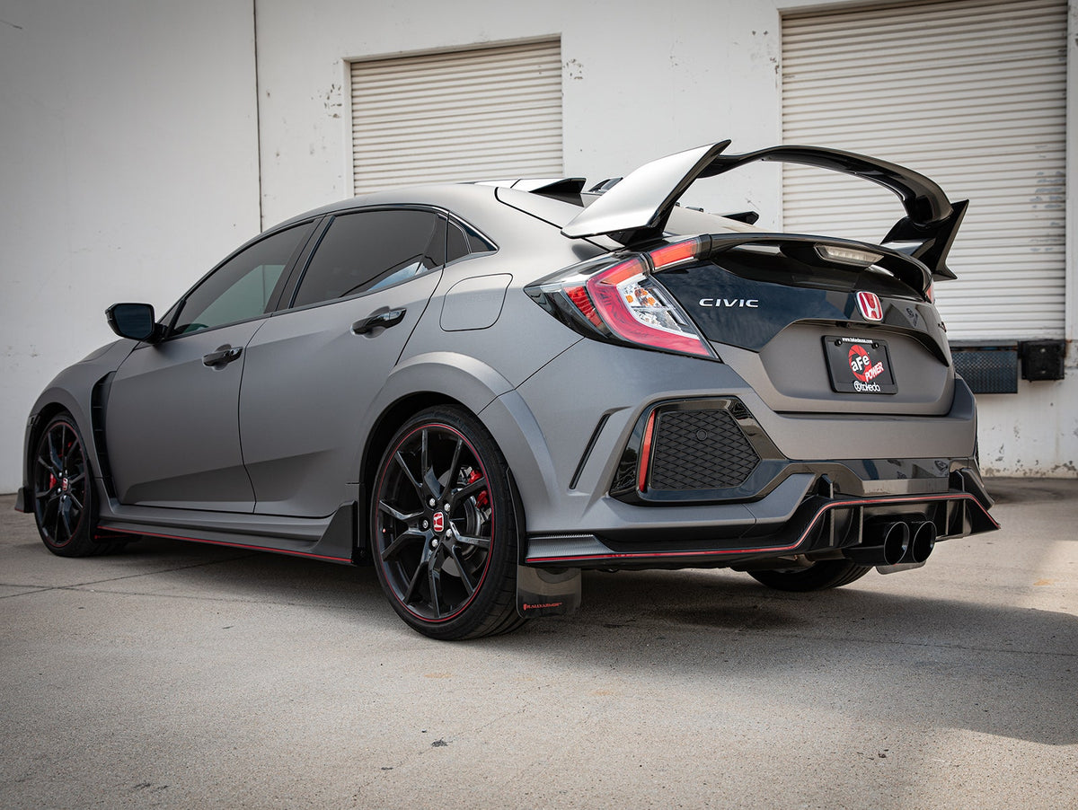 aFe Takeda 2-1/2 IN 304 Stainless Steel Axle-Back Exhaust System - Honda Civic Type R 2017-2021