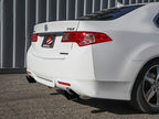 aFe Takeda 2-1/2 IN to 2-1/4 IN 304 Stainless Steel Cat-Back Exhaust System w/ Black Tip - Acura TSX 2009-2014