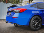 aFe Takeda 2-1/2 IN to 3 IN 304 Stainless Steel Cat-Back Exhaust System w/ Black Tip - Honda Civic Si 2022-2026