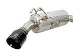 aFe Takeda 3 IN to 2-1/2 IN 304 Stainless Steel Cat-Back Exhaust System - Mitsubishi Lancer EVO X 2008-2015