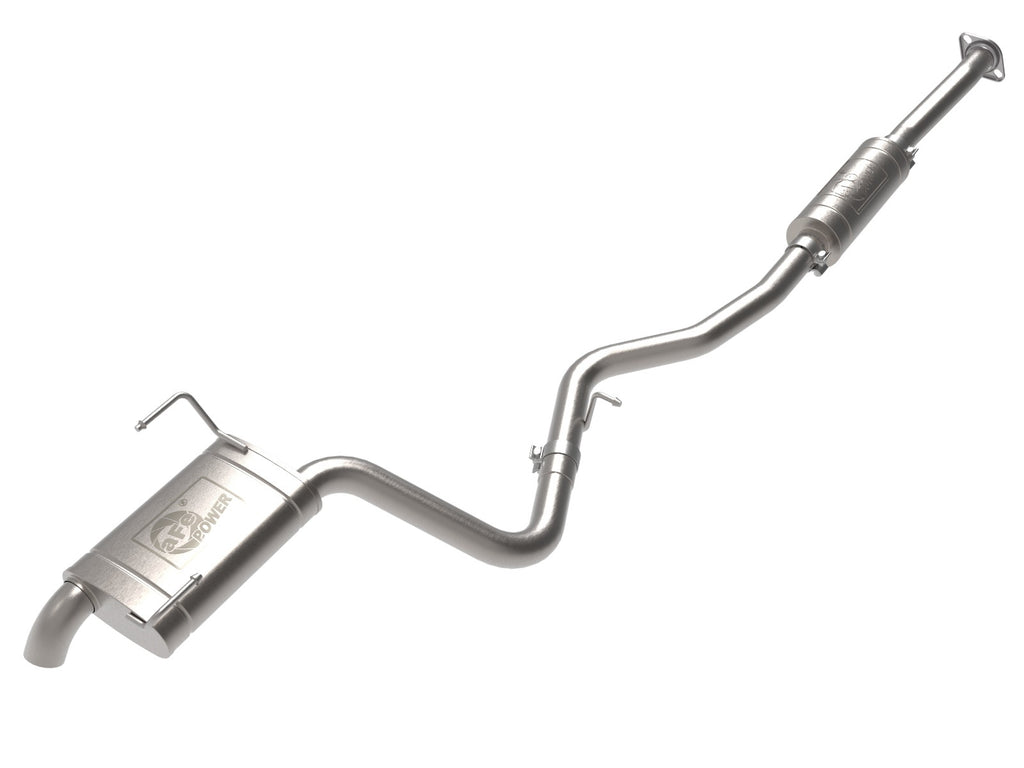 aFe Takeda 2-1/2 IN 304 Stainless Steel Cat-Back Hi-Tuck Exhaust System - Subaru Outback 2015-2019