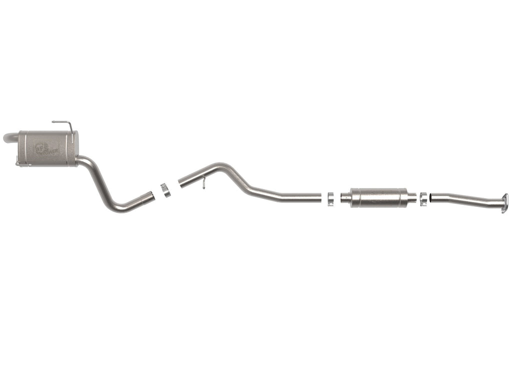 aFe Takeda 2-1/2 IN 304 Stainless Steel Cat-Back Hi-Tuck Exhaust System - Subaru Outback 2015-2019