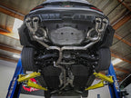 aFe Takeda 3 IN to 2-1/2 IN 304 Stainless Steel Cat-Back Exhaust System w/ Black Tip - Subaru WRX 2022-2026