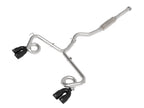 aFe Takeda 3 IN to 2-1/2 IN 304 Stainless Steel Cat-Back Exhaust System w/ Black Tip - Subaru WRX/STI 2015-2021
