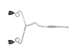 aFe Takeda 3 IN to 2-1/2 IN 304 Stainless Steel Cat-Back Exhaust System w/ Black Tip - Subaru WRX/STI 2015-2021